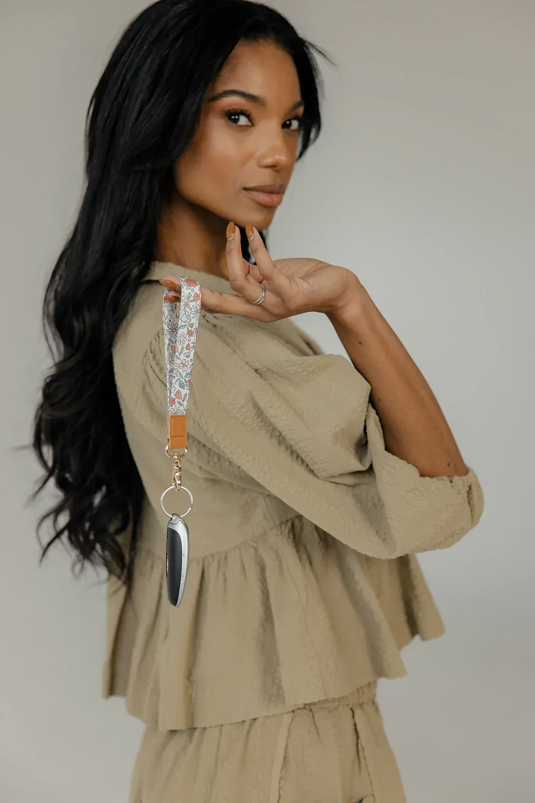 Blossom Bliss Wrist Lanyard - Image 2