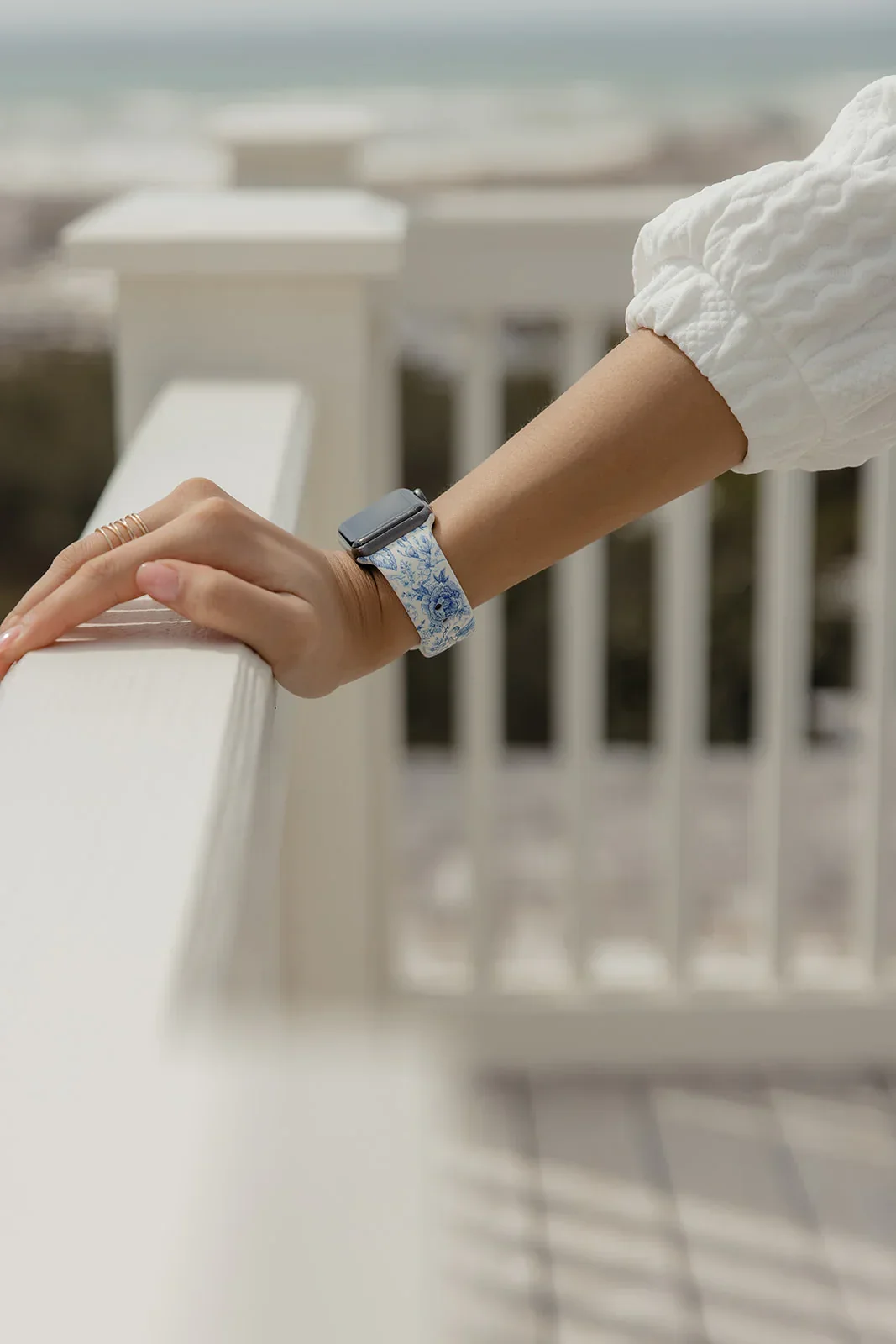 Blue Willow Apple Watch Band - Image 6