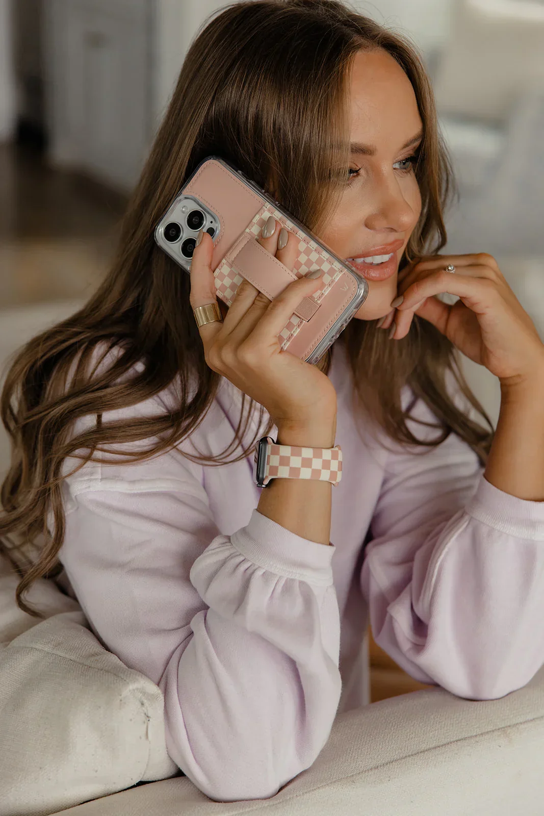 Blush Check Apple Watch Band - Image 4