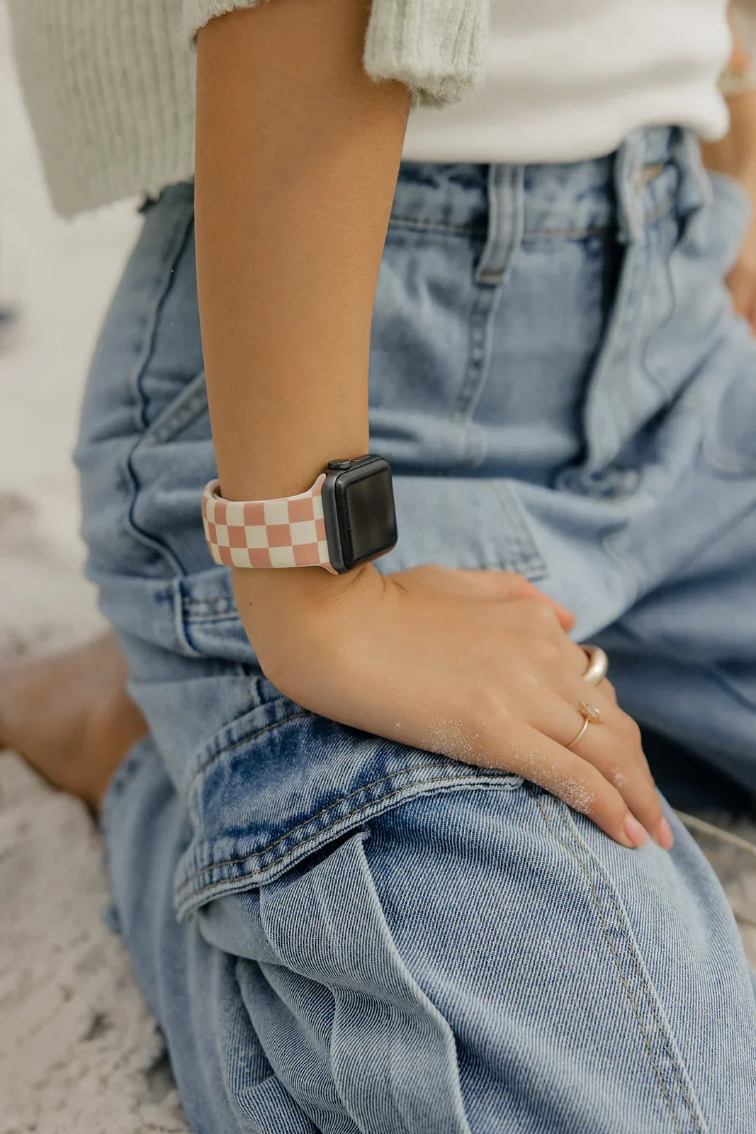 Blush Check Apple Watch Band - Image 6