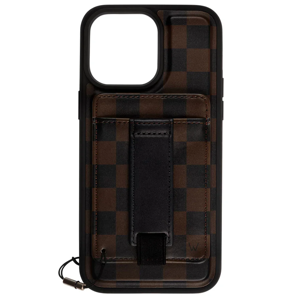Chelsea Check Magnetic Case and Wallet by Aubree Says
