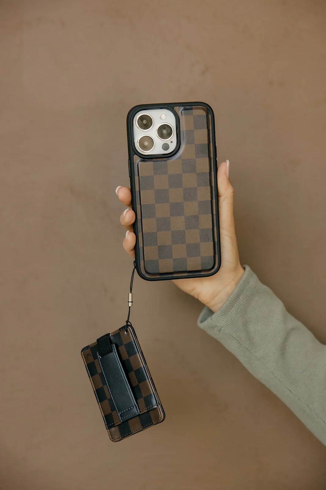 Chelsea Check Magnetic Case and Wallet by Aubree Says - Image 6