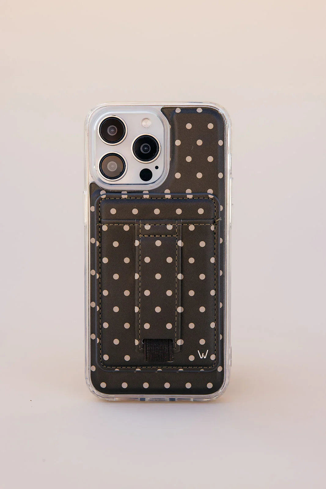 Cocoa Dot Magnetic Wallet - Image 7