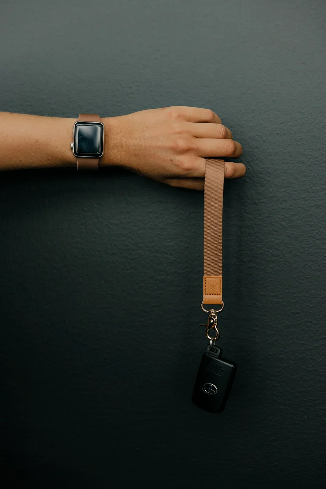 Mocha Wrist Lanyard - Image 2