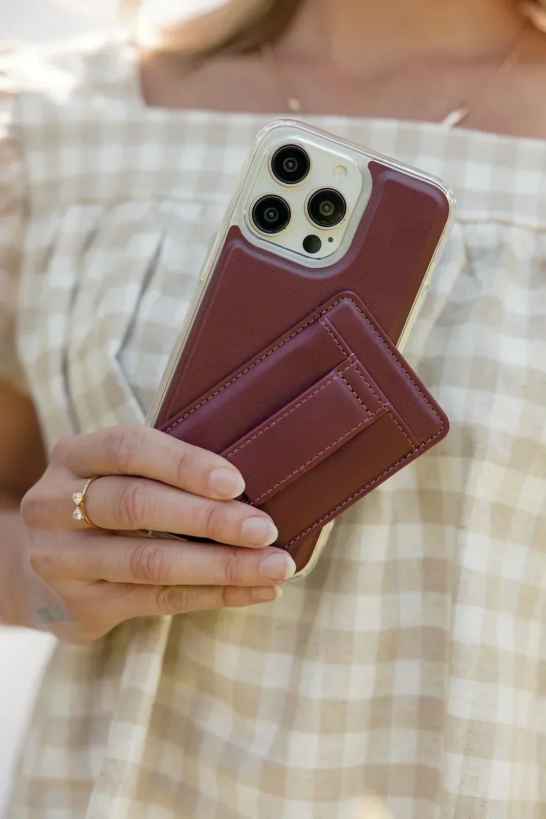 Merlot Truffle Magnetic Wallet - Image 2