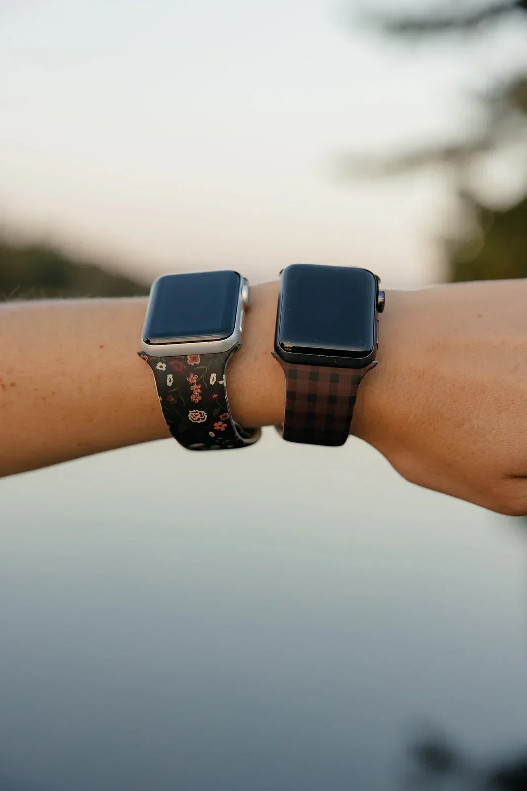 Cafe Gingham Watch Band - Image 3
