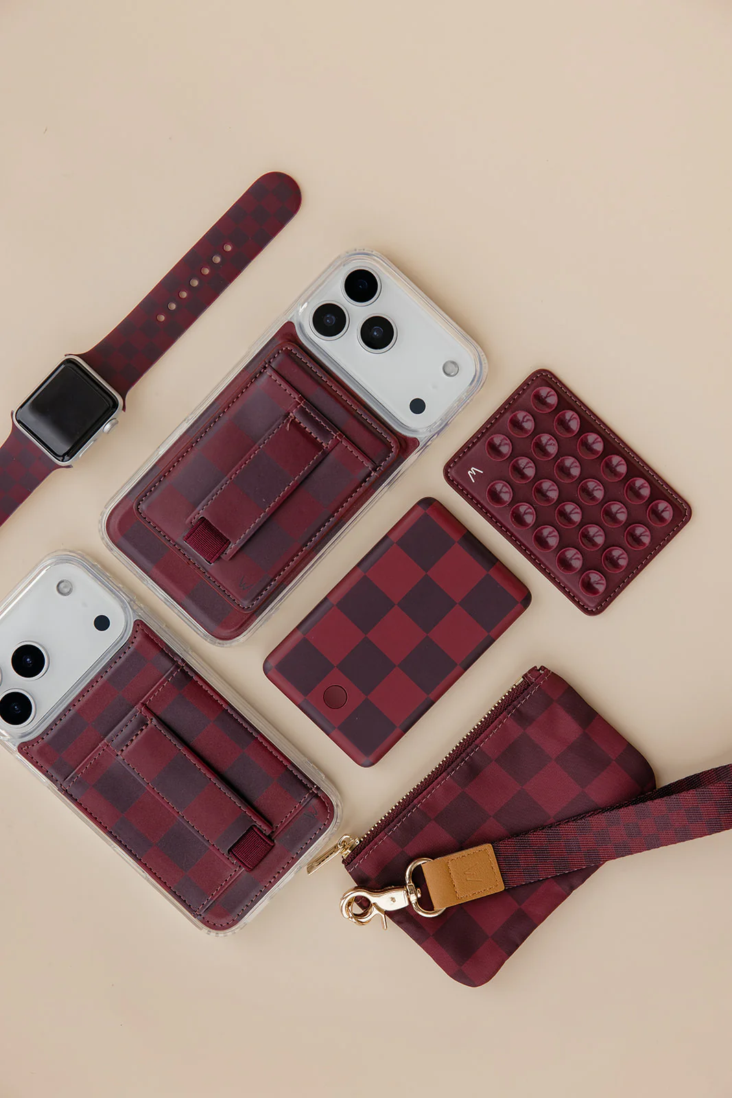 Cozy Check Wrist Lanyard - Image 5