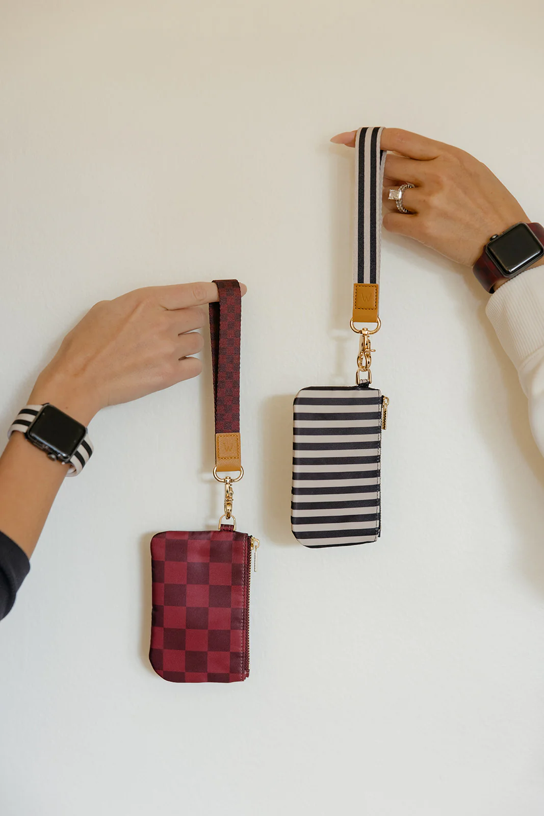 Cozy Check Zipper Pouch - Image 4